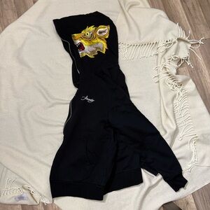 Ed Hardy Black Jacket with Yellow Tiger Design